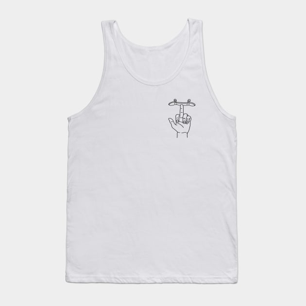 sk8 Tank Top by BIG BOY STORE